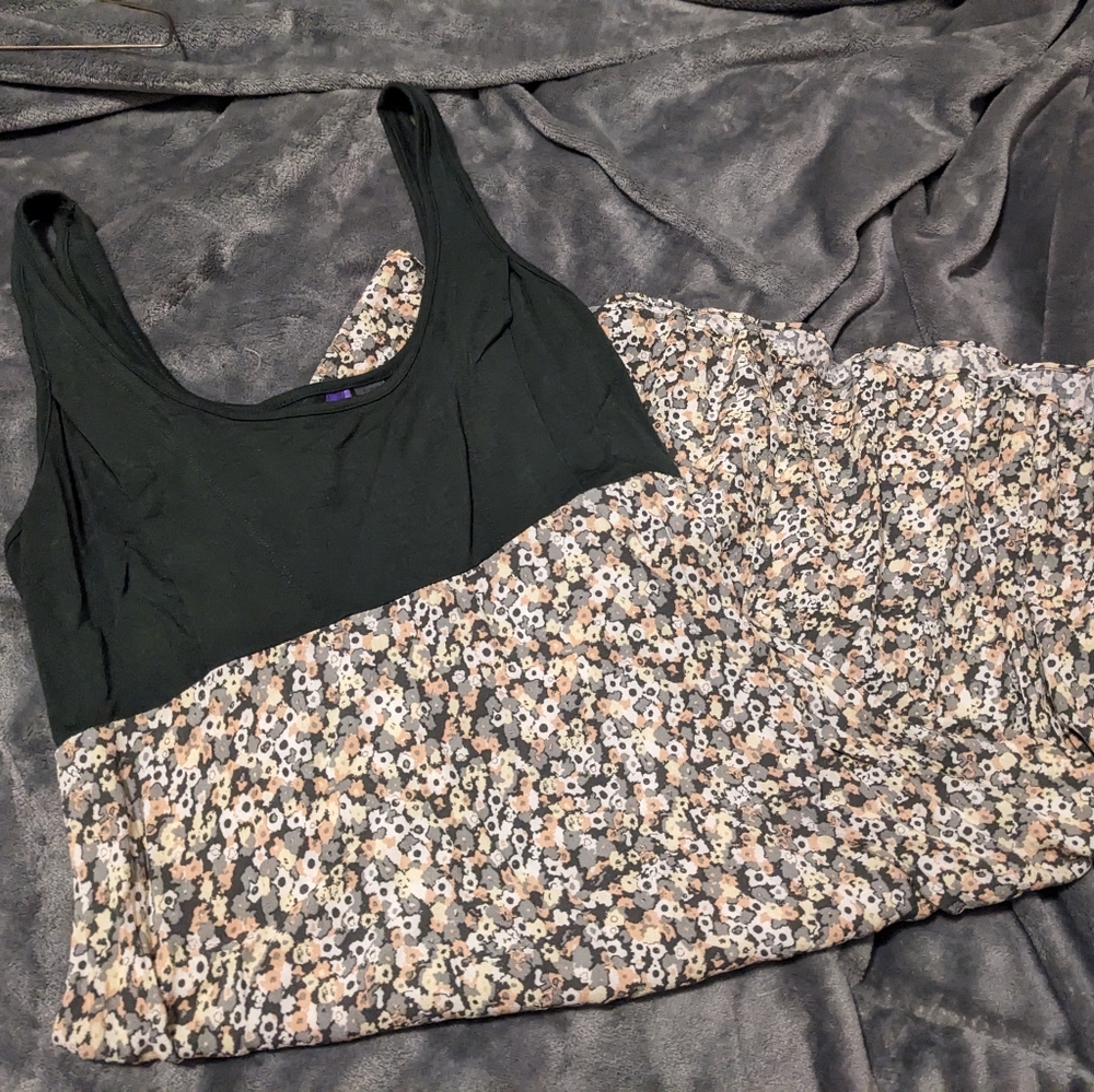 Olive midi Seraphine underdress